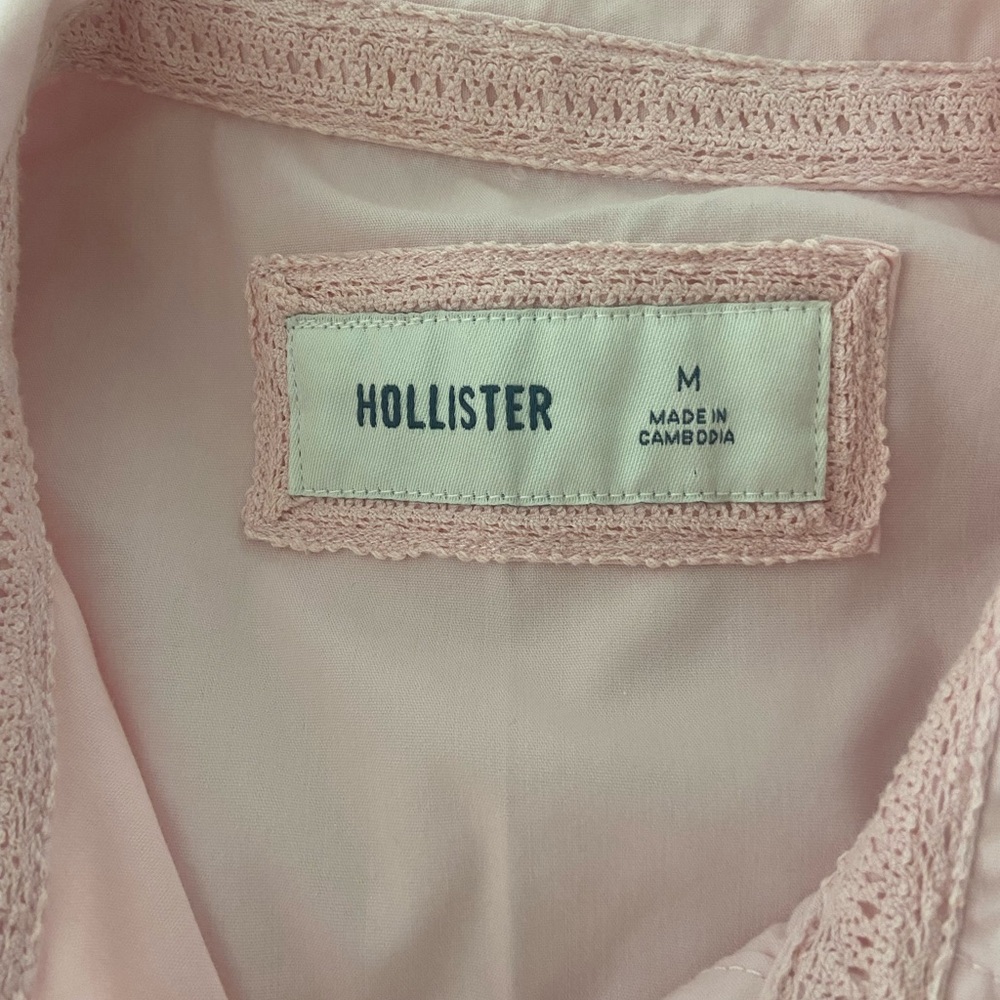 Hollister Light Pink Women's Pajama Top